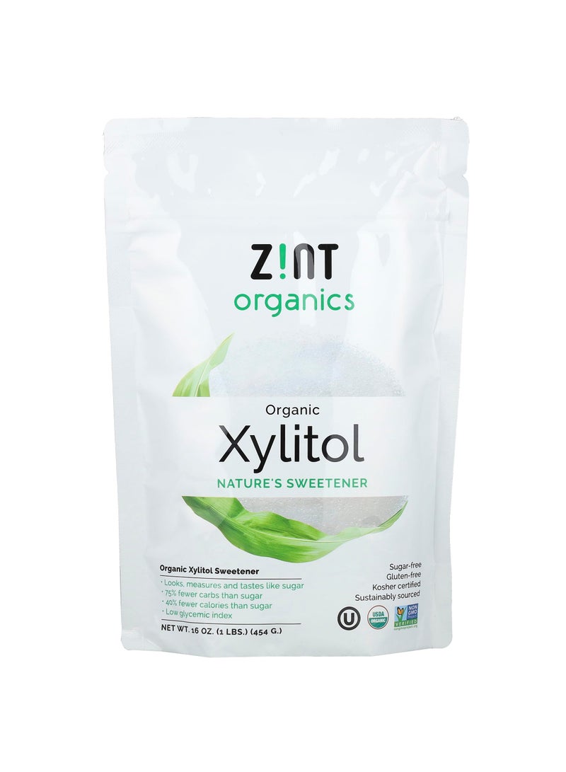 Organic Xylitol Sweetener, 16 oz (454 g)