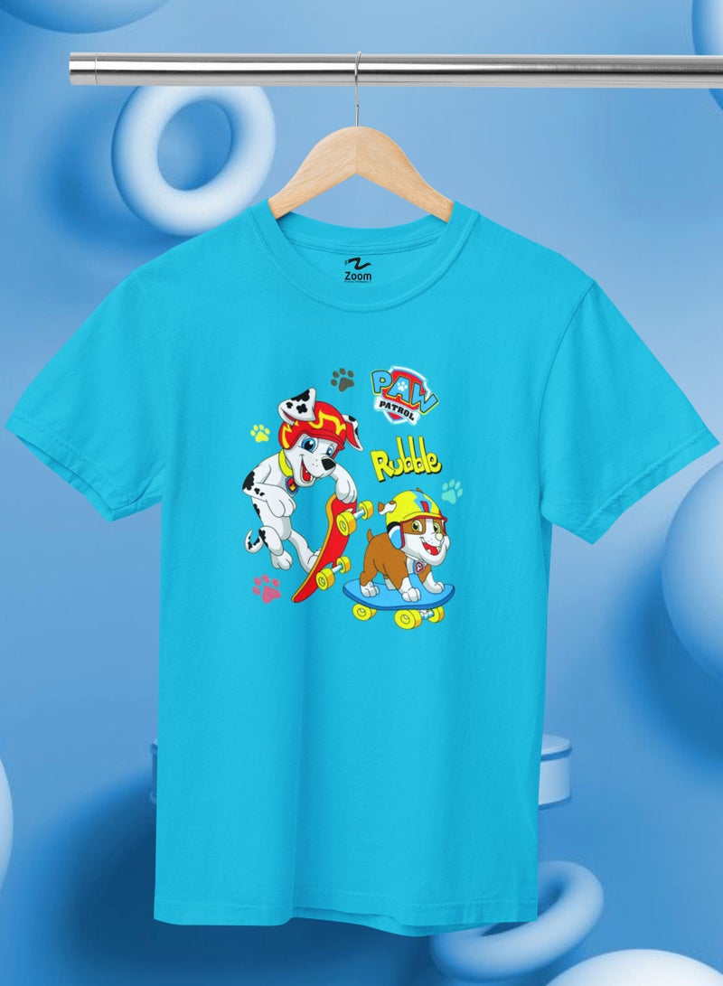 ZOOM Paw Patrol Rubble T-shirt Design For Comfort