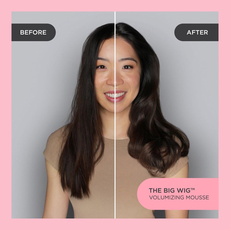 Cake Beauty كعكة بيوتي موس مكثف، البيغ ويغ - موس شعر عالي الحجم، ثبات مرن مع حماية من الحرارة حتى 450 فهرنهايت - لجميع أنواع الشعر - 8.4 أونصة - Image 3