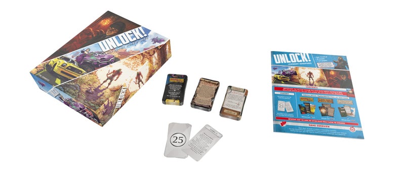 Asmodee Unlock! Legendary Adventures Card Game - Escape Room-Inspired Cooperative Adventure, Fun Family Game for Kids and Adults, Ages 10+, 1-6 Players, 1 Hour Playtime, Made by Space Cowboys - Image 3