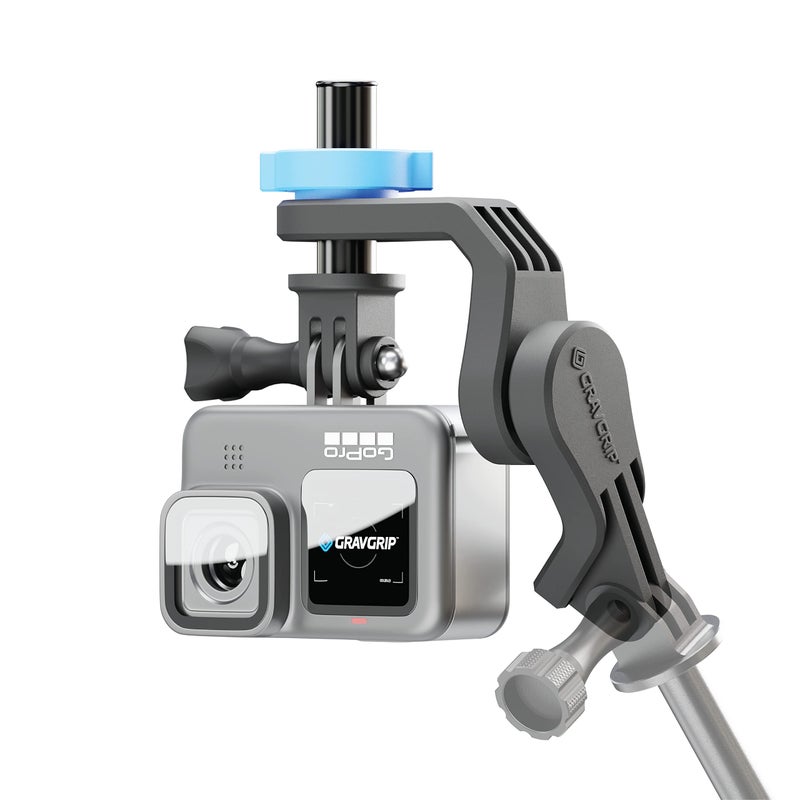 GravGrip GRAVGRIP V2 Hydraulic Leveling Mount for Action Camera, GoPro, DJI, Insta360 - Pocket-Sized Leveler, Gimbal, JIB - No Batteries, No Charging, Waterproof - Image 1