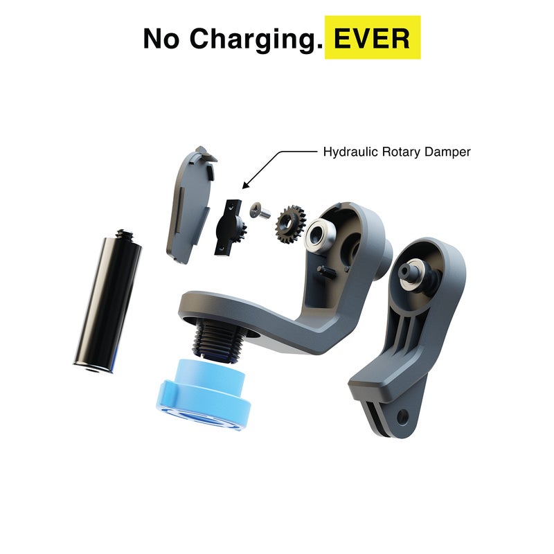 GravGrip GRAVGRIP V2 Hydraulic Leveling Mount for Action Camera, GoPro, DJI, Insta360 - Pocket-Sized Leveler, Gimbal, JIB - No Batteries, No Charging, Waterproof - Image 3