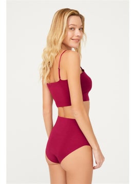 COTTONHILL High Waist Basic Laser Cut Bikini Panties 5 Pack - 2  - Image 2
