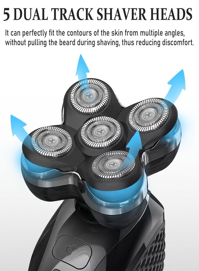 Cordro XR7000 Balder Pro Replacement Blades Compatible with Remington Balder Pro Head XR7000 Shaver, 5 Dual Track Heads for Remington Shaver(1 Pack - Image 2