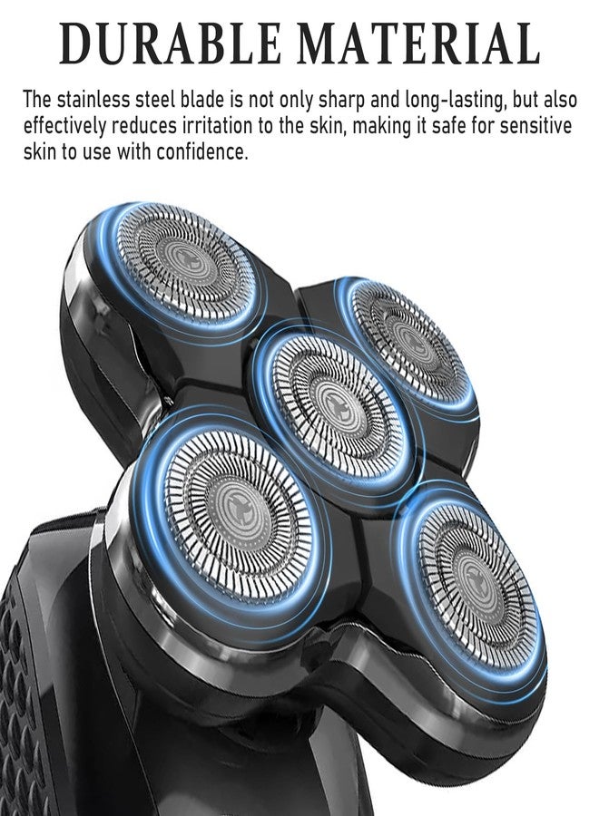 Cordro XR7000 Balder Pro Replacement Blades Compatible with Remington Balder Pro Head XR7000 Shaver, 5 Dual Track Heads for Remington Shaver(1 Pack - Image 4