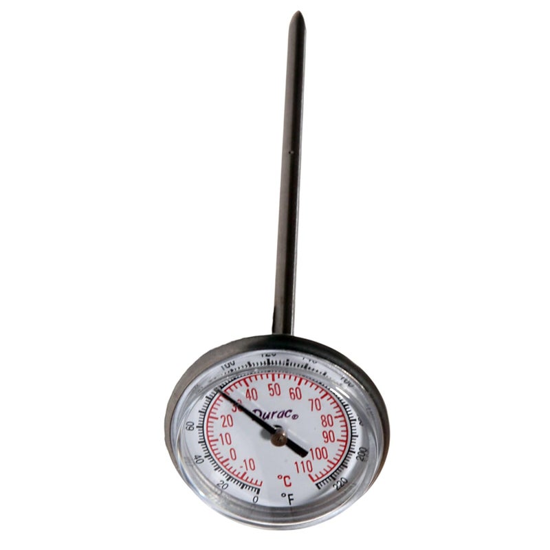 SP Bel-Art H-B Durac Bi-Metallic Soil Thermometer - Pocket Thermometer for Accurate Readings