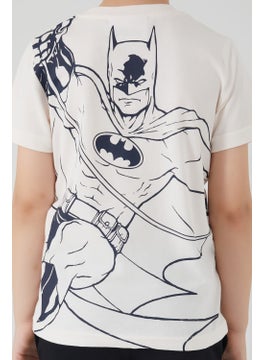 Batman Hero Man White Boy Bermuda Suit  - Image 2