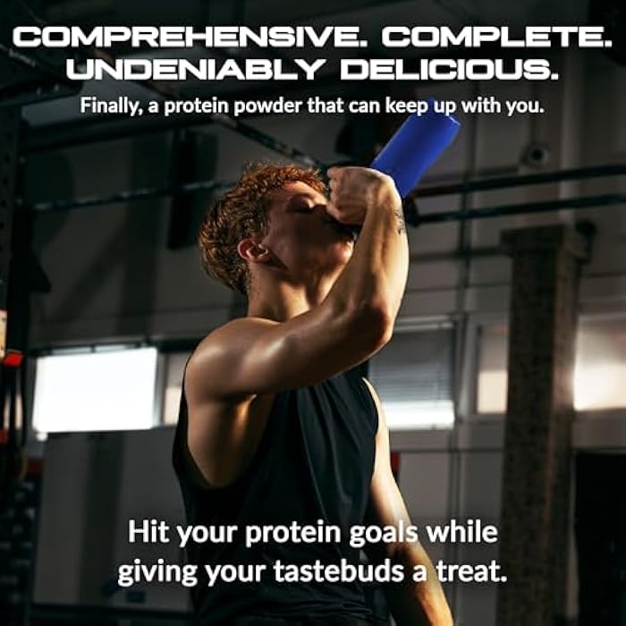 Granite Supplements Granite Nutrition Protein Powder - Premium 5-Source Blend (Whey, Casein, Egg, Grass-Fed Beef) for Lean Muscle and Recovery - Blueberry Muffin Flavor, 30 Servings - Image 4