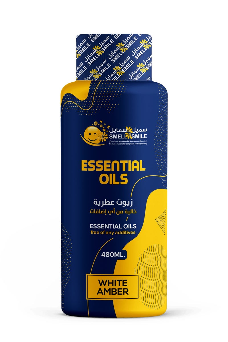 سميل آند سمايل سميل آند سمايل , زيت عطري عطري وايت عنبر 480مل