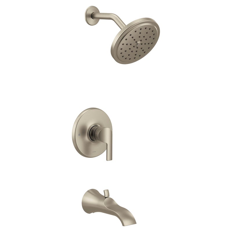 Moen UTS3203BN Doux MCORE 3Series 1Handle Tub and Shower Trim Kit Valve Required Brushed Nickel