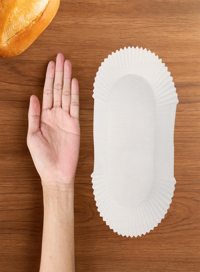 BuleVina 120 Pack Loaf Pan Liners 7.5 x 2.5inch, Greaseproof Parchment Paper Air Fryer Liner for Baking Bread, Cakes, Cupcakes, Snacks, Straight Edge, Non-Stick Tin Cake Pans for Weddings & Parties - Image 4