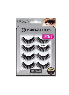 Absolute New York Poppy & Ivy 5D Darling Lashes 4 Pairs Cecilia  - Image 2