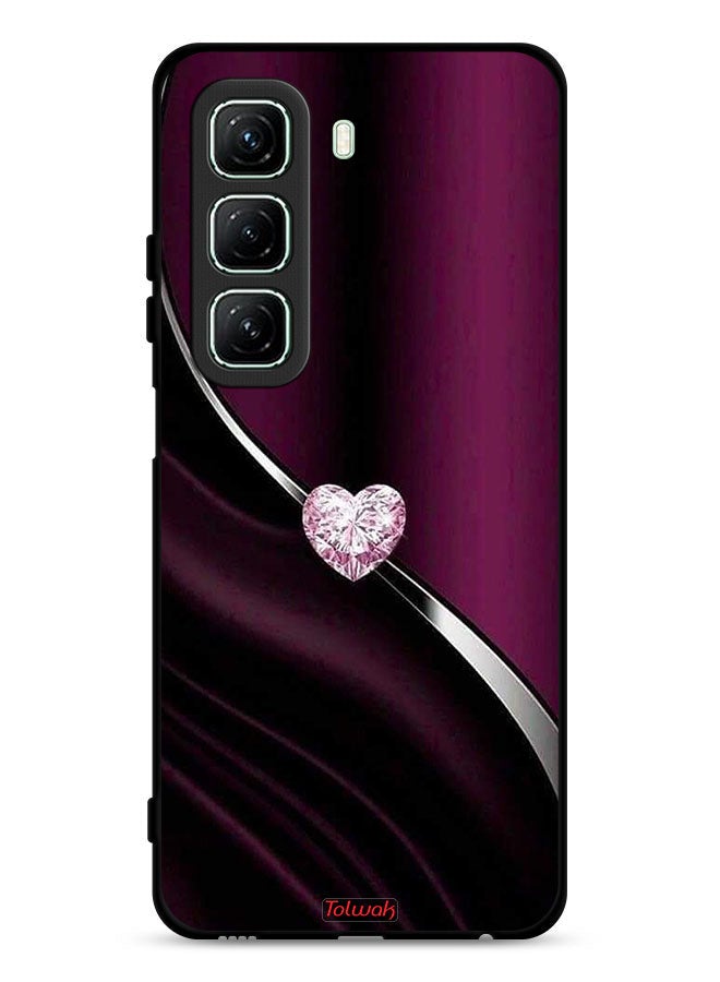 Tolwak غطاء حماية إنفينكس هوت 50 5G على شكل قلب ماسي - Image 1