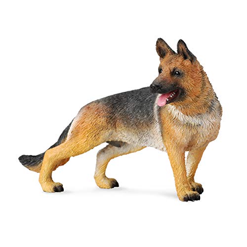 CollectA German Shepherd, 3.9"L x 2.7"H - Image 1