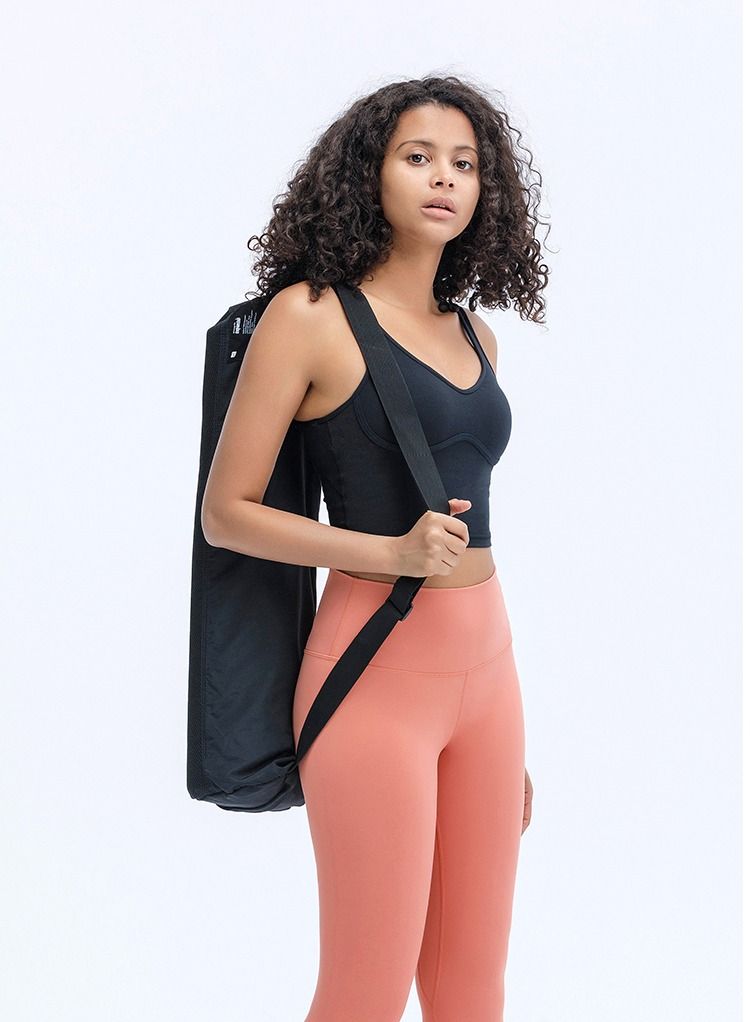 Loquat Yoga Vest Fitness Beauty Back Suspenders Black - Image 4
