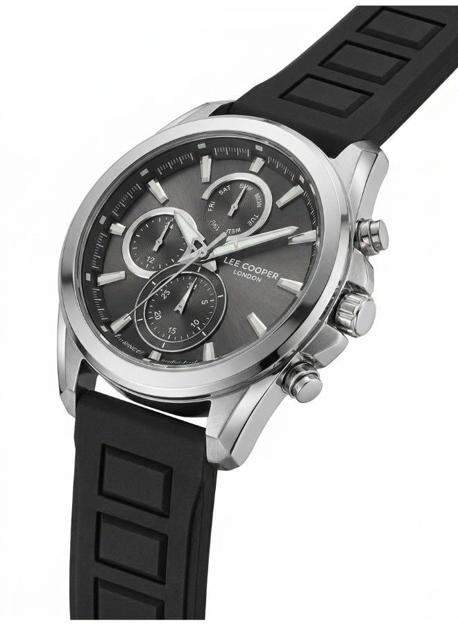 Lee Cooper Men Silicone Analog Watch LC08387.351 - 44 mm - Image 4