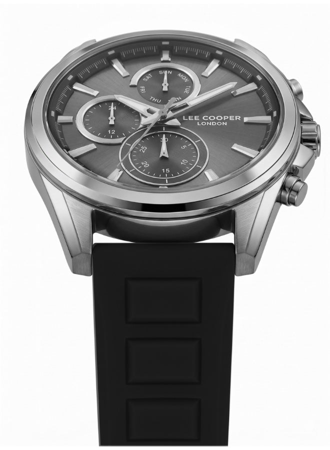 Lee Cooper Men Silicone Analog Watch LC08387.351 - 44 mm - Image 3