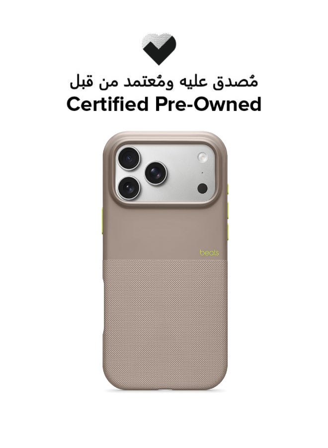 بيتس Certified Pre Owned - iPhone 17 Pro Max Rugged Case with MagSafe & Camera Control - Alpine Gray - Image 1