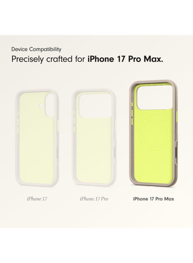 بيتس Certified Pre Owned - iPhone 17 Pro Max Rugged Case with MagSafe & Camera Control - Alpine Gray - Image 3