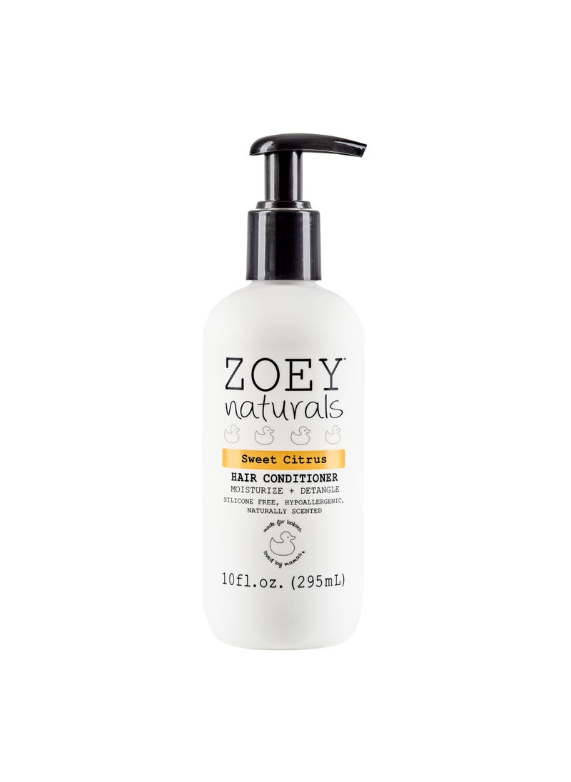 Absolutely Natural Absolutely Natural Zoey Naturals - Sweet Citrus Hair Conditioner for Kids, Tear-Free, Hypoallergenic, Paraben-Free, Cruelty Free, Made in USA 