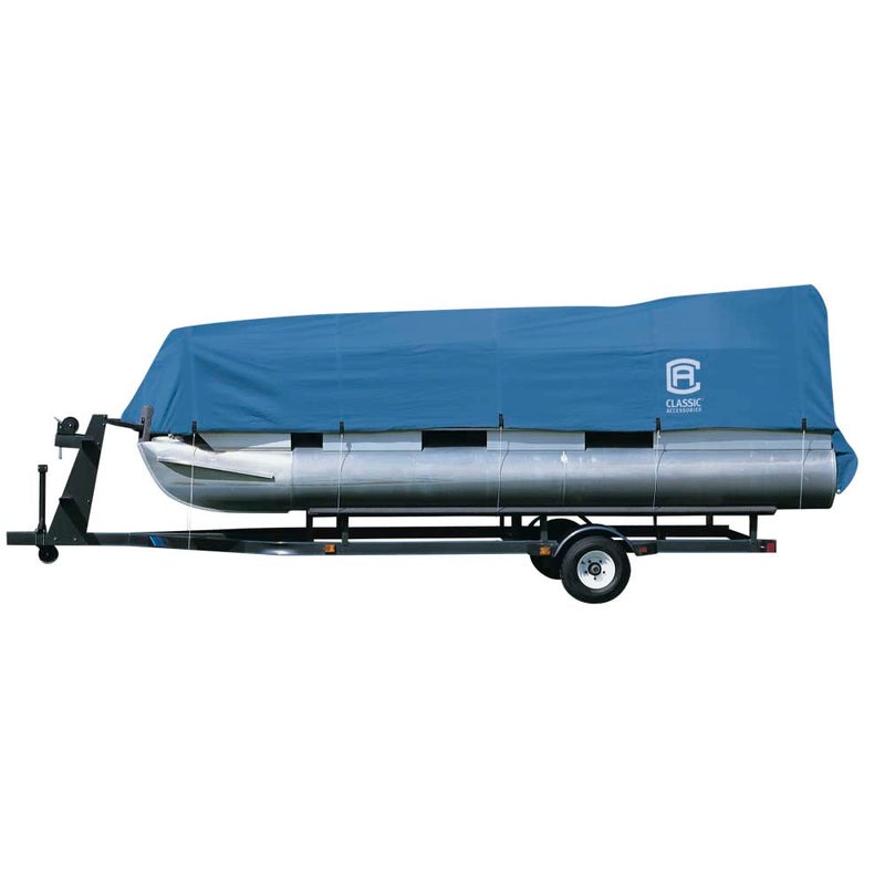 Classic Accessories Stellex Trailerable Pontoon Boat Cover Fits Pontoon Boats 21 24 L x 102 W Model B