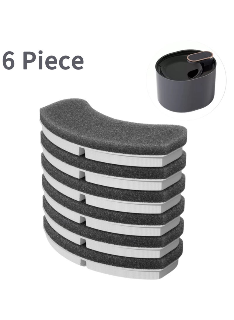 MileMelo - 6 Pack Pet Water Fountain Cat Dog Automatic Electric Drinking Dispensers Filter Cotton Ultra-Quiet - Image 1