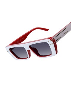 Woggles Red Pappy Tyntix White Rectangle Sunglasses  - Image 4