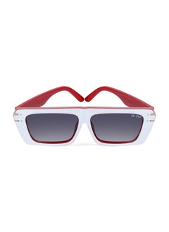 Woggles Red Pappy Tyntix White Rectangle Sunglasses  - Image 2