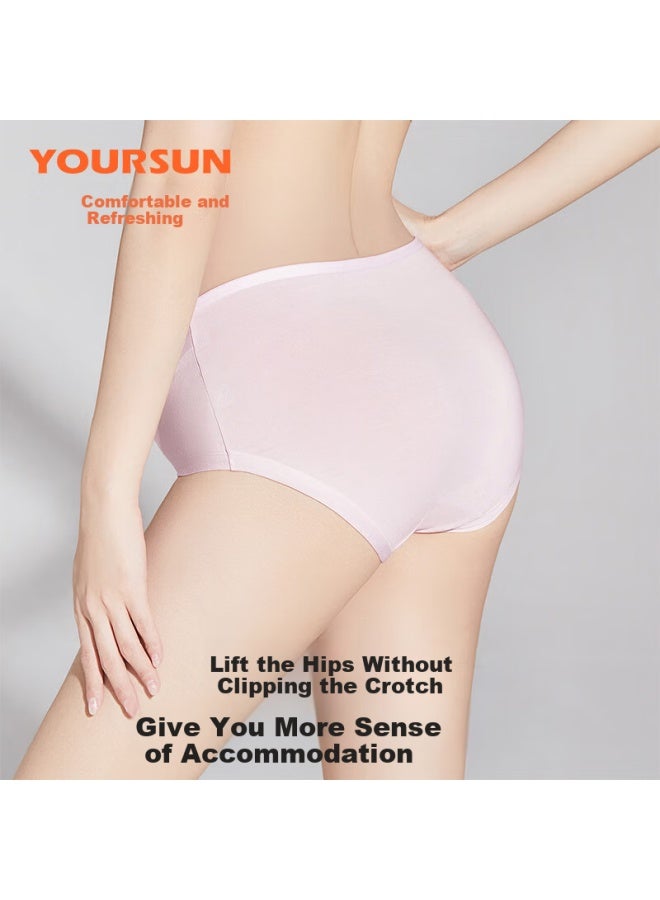 Your Sun Yiershuang [v-shaped Low-rise Support Belly, Pure Cotton Antibacterial Crotch] Maternity Underwear For Late Pregnancy, Modal Women's Underwear, Plus Size - Image 3