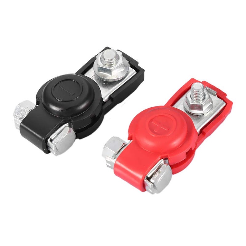 Ejoyous 1 Pair Battery Terminals, Battery Pole Terminals, Car Battery Quick Clamps Connectors, Car Battery Clips, Connection Clamps for Car, Boat, Vehicle, Motorhome - Image 5