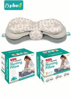 Adjustable Nursing Pillow for Breastfeeding Moms - Multi-Functional and Multi-Layer Postnatal Posture Support Pillow, Can Adjust Height, Geometric Design - pzsku/ZA166AF868C0FB2529B51Z/45/_/1673321103/a6421d74-a4cc-412f-bb1e-21ee82caf88f