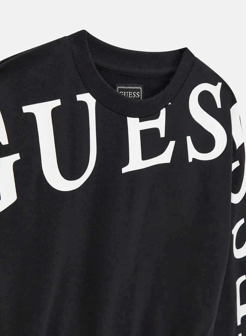 GUESS Kids Crew Neck Top And Leggings Sets
