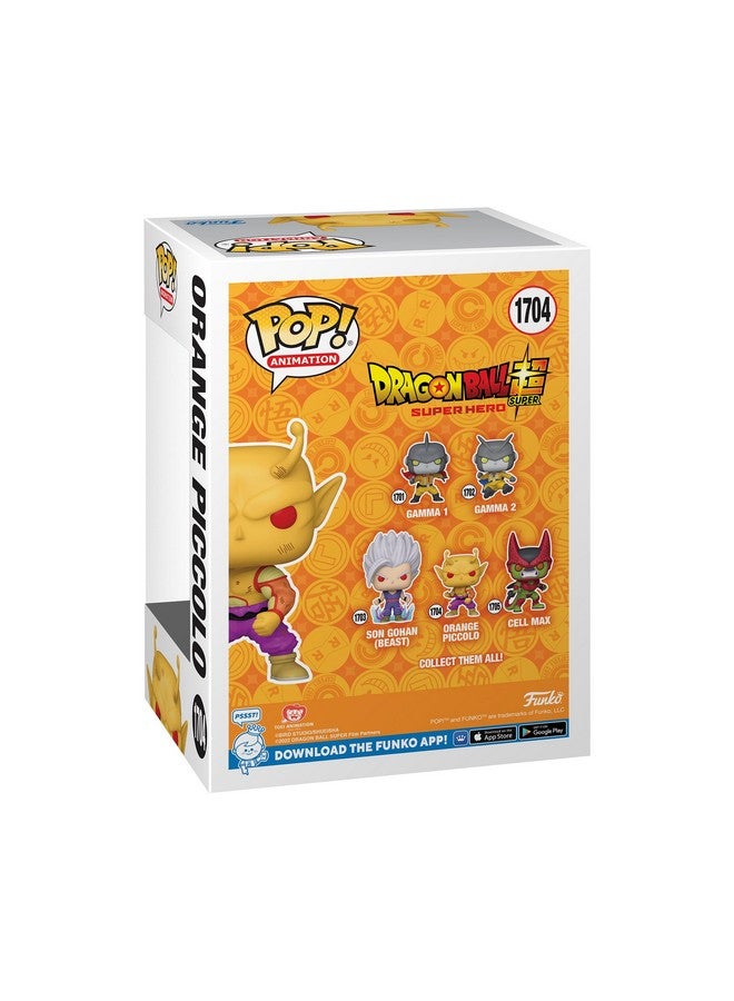 Funko Pop Animation: Dragon Ball Super: Super Hero - Orange Piccolo - Collectable Vinyl Figure - Gift Idea - Official Merchandise - Toys for Kids & Adults - Anime Fans - Model Figure for Collectors - Image 3