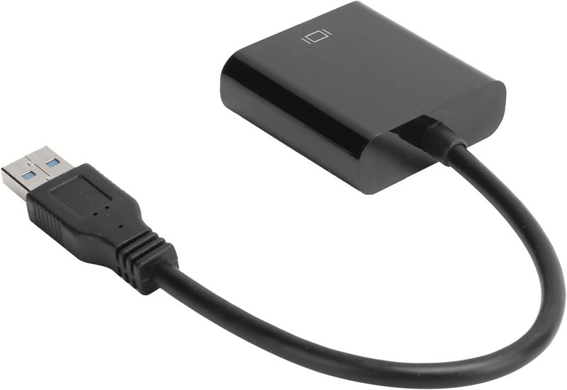 محول USB 3.0 إلى VGA، سرعة نقل عالية 5.0 Gbps، يدعم دقة 1920x1080، تصميم مدمج، 1 وحدة - Image 4