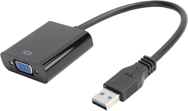 محول USB 3.0 إلى VGA، سرعة نقل عالية 5.0 Gbps، يدعم دقة 1920x1080، تصميم مدمج، 1 وحدة - Image 5