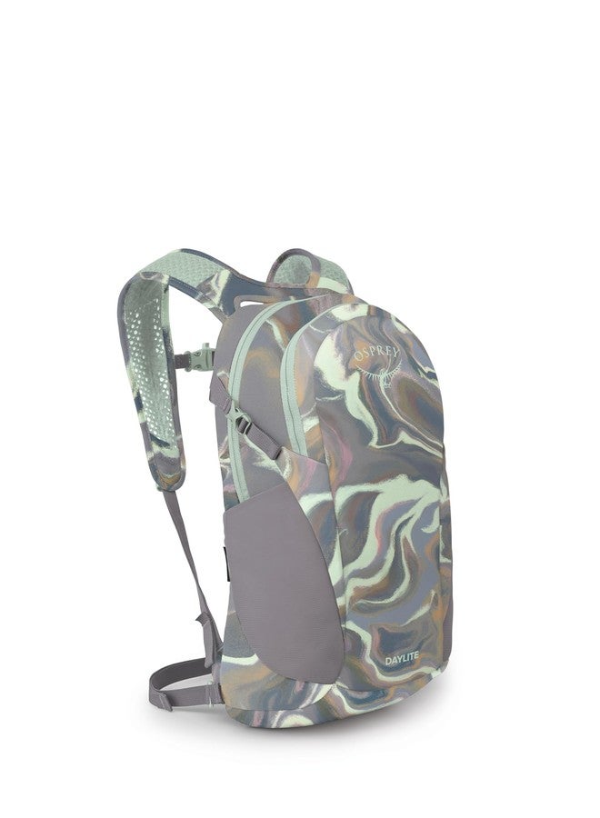 Osprey Daylite Commuter Backpack, Euphoria Flowing Print/Soundwave Grey - Image 1