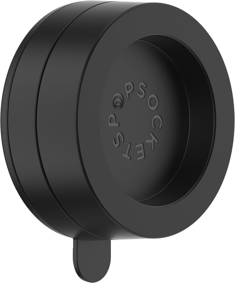 PopSockets Multi-Surface Suction Phone Mount, Detachable Surface Mount, Phone Stand Compatible with MagSafe® - Metallic Black - Image 1