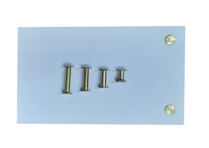 IMPRINT Flip Books Pack of 2 with Extra 8 Binder Screws - Image 2