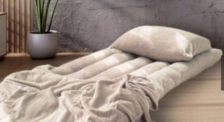 3-in-1 Velvet Hospitality Package with Natural Cotton Mattress, Light Blanket, and Luxurious Pillow - Image 2