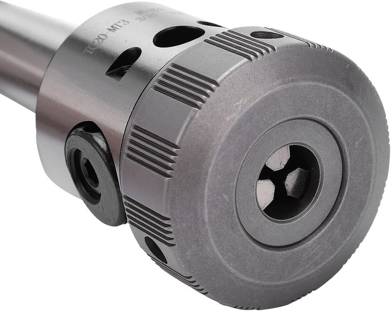 Annular Arbor Tap Holder Tool, TC20 MT3 Tapping Chuck Attachment, 003mm. Accuracy for Drilling M5 M20, Compatible with Tapping Machine Tools, Milling Machines, Speed - Image 2