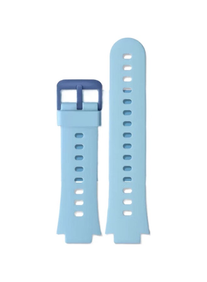 MAIKUQI Compatible With Xiaomi Mi Bunny 5C Children'S Smartwatch Strap, Mi Bunny Children'S Watch Strap Accessory, Waterproof And Sweat-Resistant Detachable Silicone Strap For Boys And Girls, Blue - Image 3