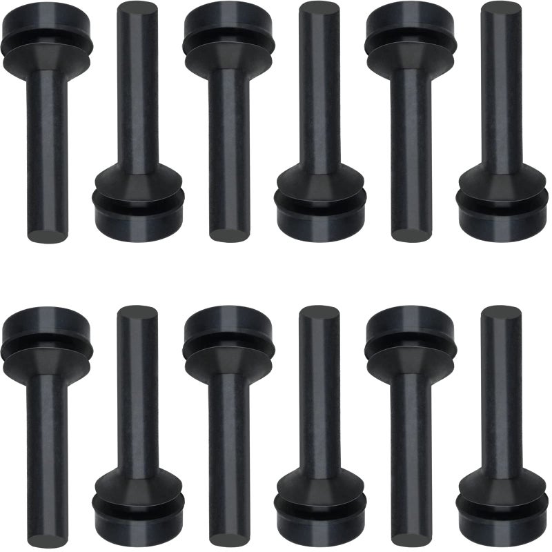 AQBB 12 Pack Wb02X24790 Grate Rubber Feet Compatible With Ge Gas Stove Top Range Grate Foot Rubber Pads Ge Stove Parts Rubber Grate Bumpers Stove Replacement Cooktop Grate Foot  Ytpoools - Image 1