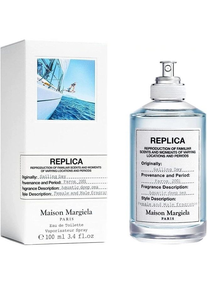 Maison Margiela Replica Sailing Day Eau de Toilette for Unisex, 3.4 Ounce  - Image 1