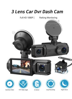 Angmei Dash Cam Front Rear, Full HD Dash Camera for Cars,Built-in Wi-Fi GPS, 3.16” IPS Screen, Night Vision, 170°Wide Angle, WDR, 24H Parking Mode  - Image 3