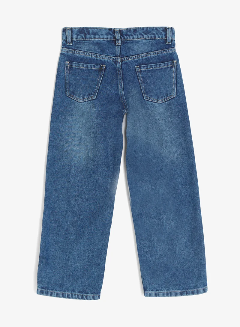 Pinata Embroidered Straight Fit Jeans