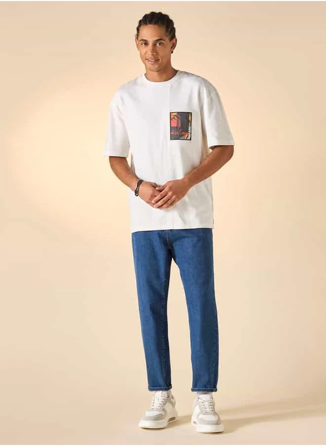 لي كوبر Lee Cooper Regular Fit Jeans with Pockets