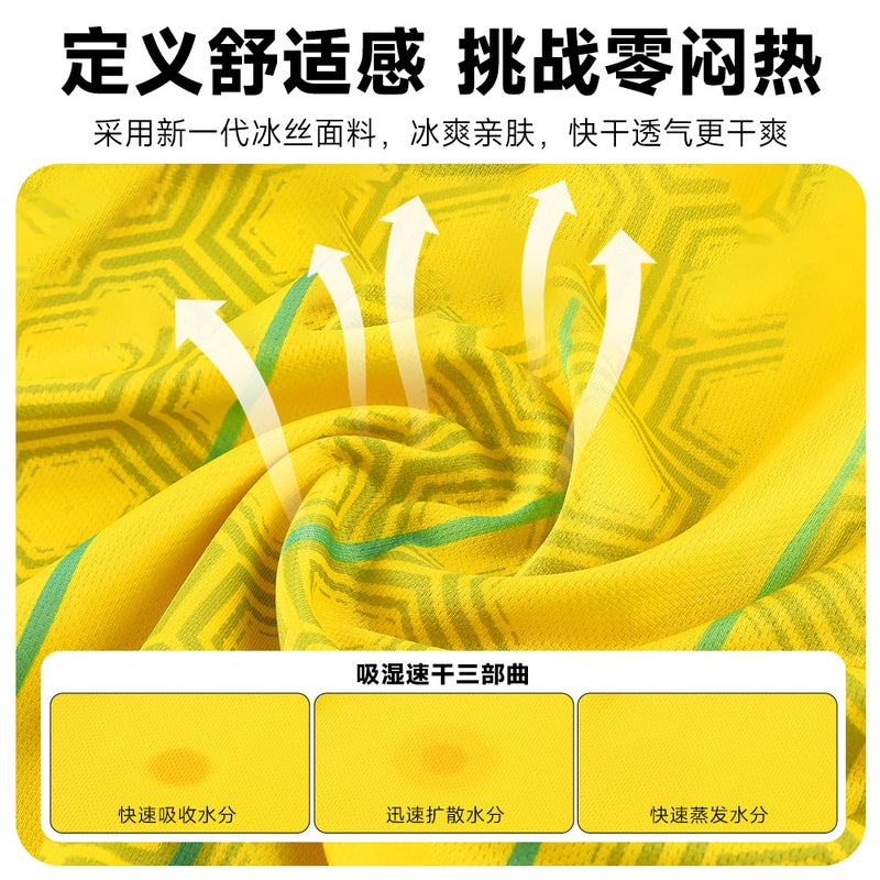 New Children'S Football Uniforms Suit A Batch Of Adult Short-Sleeved Quick-Drying Jerseys Student Sports Competition Training Clothes - Image 5