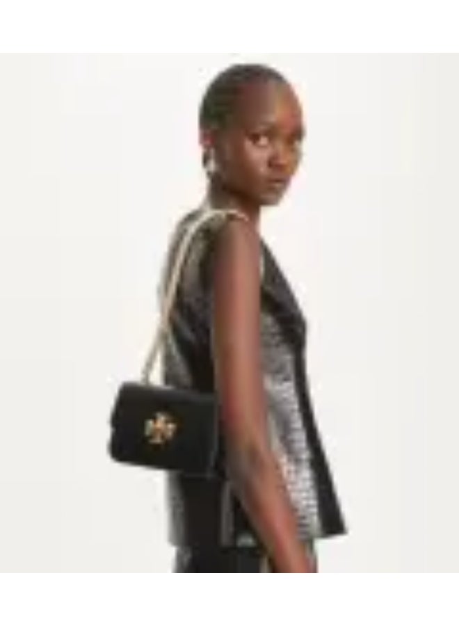 Tory Eleanor Small Shoulder Bag- Black - Image 5