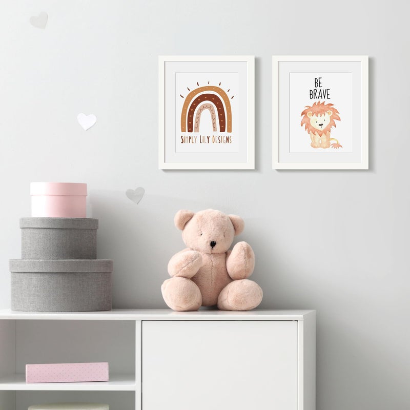 أبس سيمبلز upsimples 10x12 عرض إطار الصورة صور 7x9 مع حصيرة أو 10x12 بدون حائط معلق إطار صورة أبيض 1 حزمة - Image 2