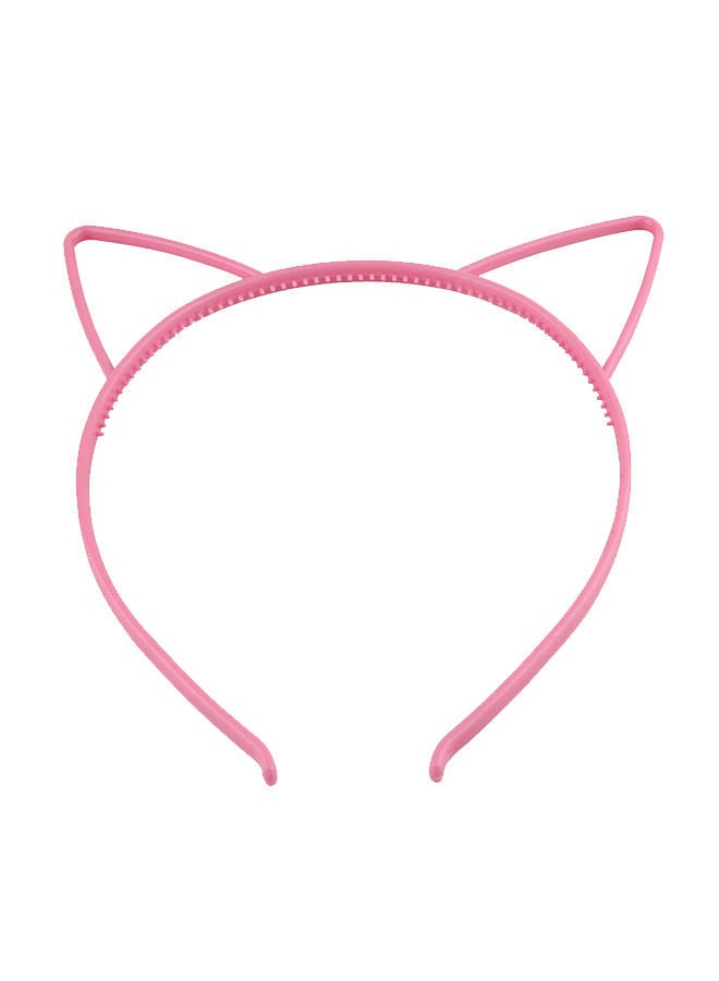 NIBEMINENT Cat Ear Brief Style Adorable Hairband Pink